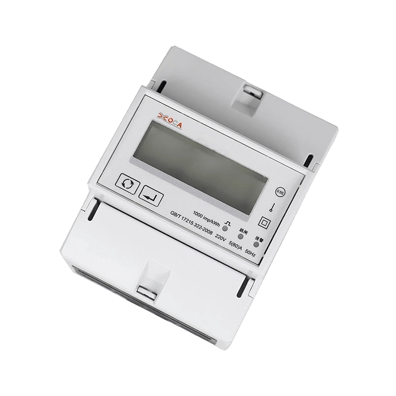 Dac4121C DIN Rail AC একক ফেজ ওয়্যারলেস মডবাস পাওয়ার মিটার