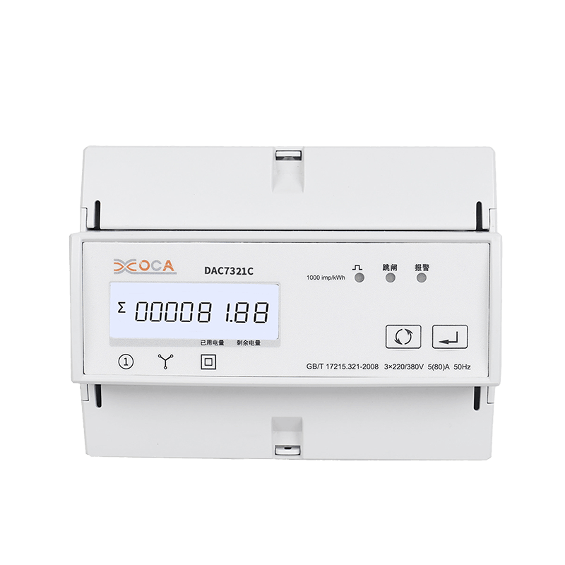 Dac7361c Tuya Zigbee স্মার্ট ডিজিটাল রিমোটলি কন্ট্রোল এনার্জি মিটার