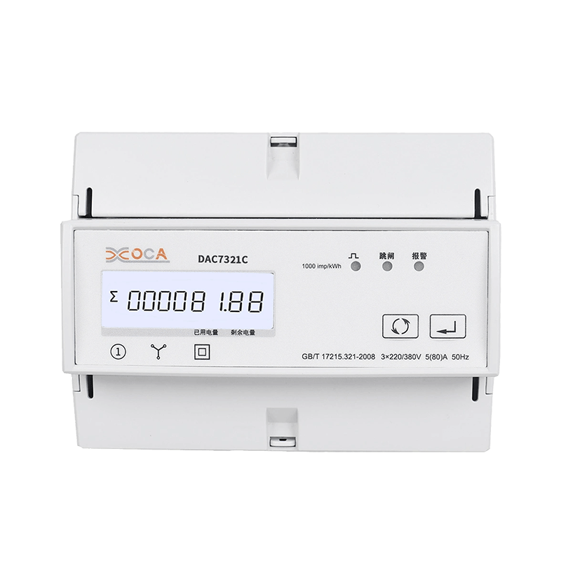 Dac7361c Tuya Zigbee স্মার্ট ডিজিটাল রিমোটলি কন্ট্রোল এনার্জি মিটার