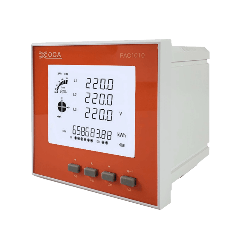 PAC5010 স্মার্ট Modbus LCD প্যানেল পাওয়ার মিটার মাল্টিমিটার